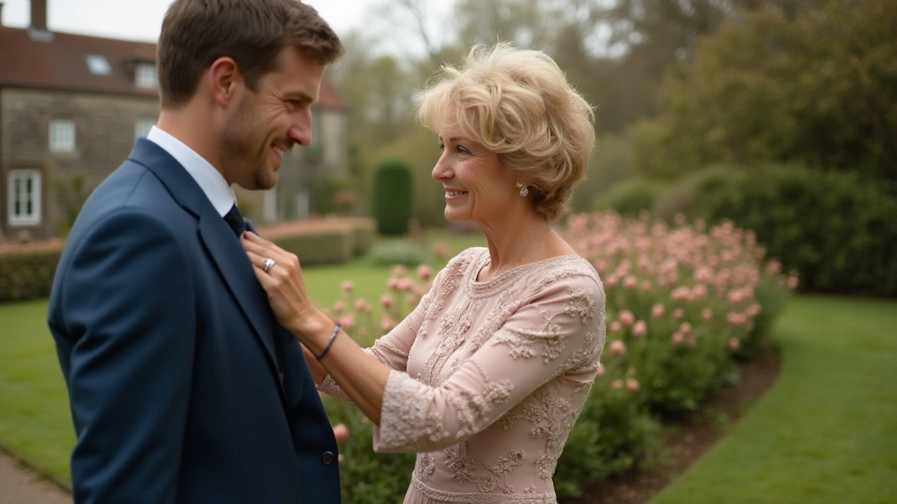 How Mothers Honor Their Sons on the Wedding Day