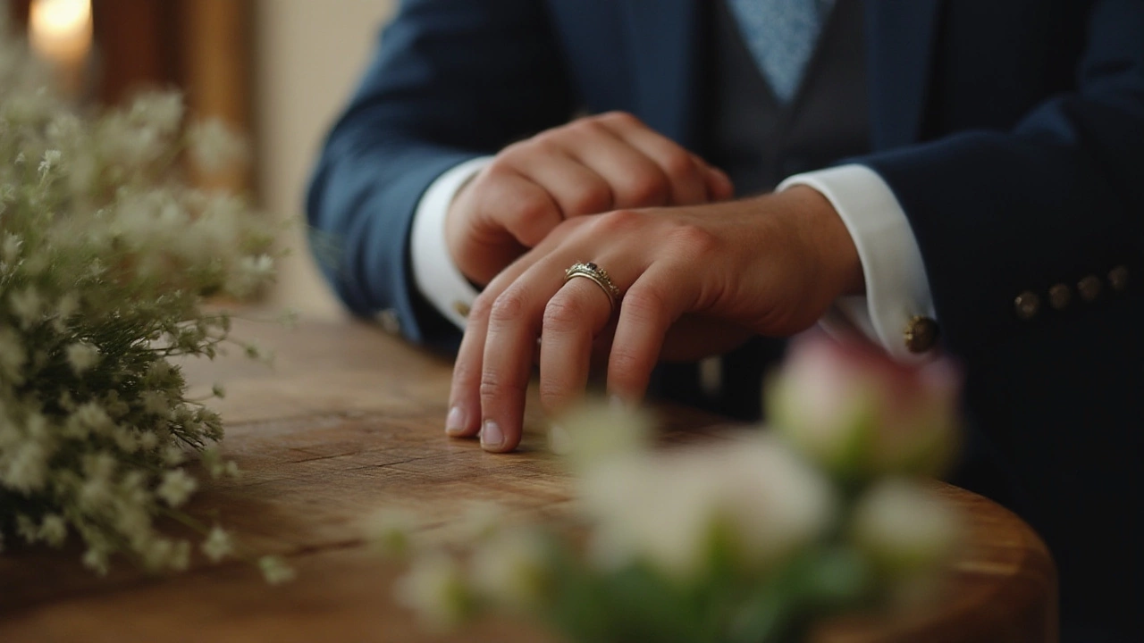 Who Places the Wedding Ring on the Groom's Finger?