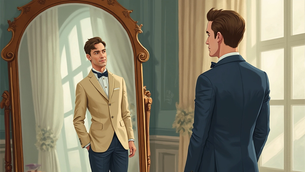 What Colors Make You Look Chubby? Groom Suits Edition