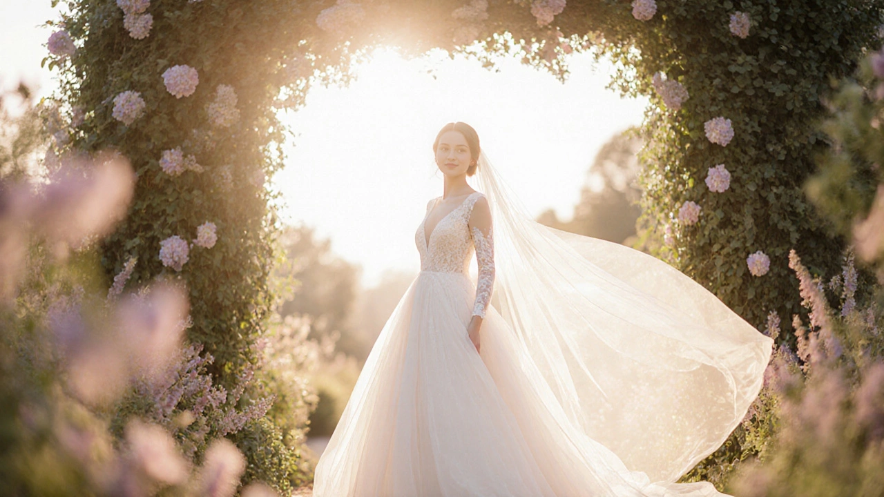What’s the Most Innocent Color to Wear for Your Wedding Dress?